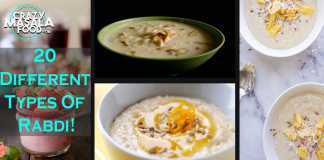 20 Different Types Of Rabdi!