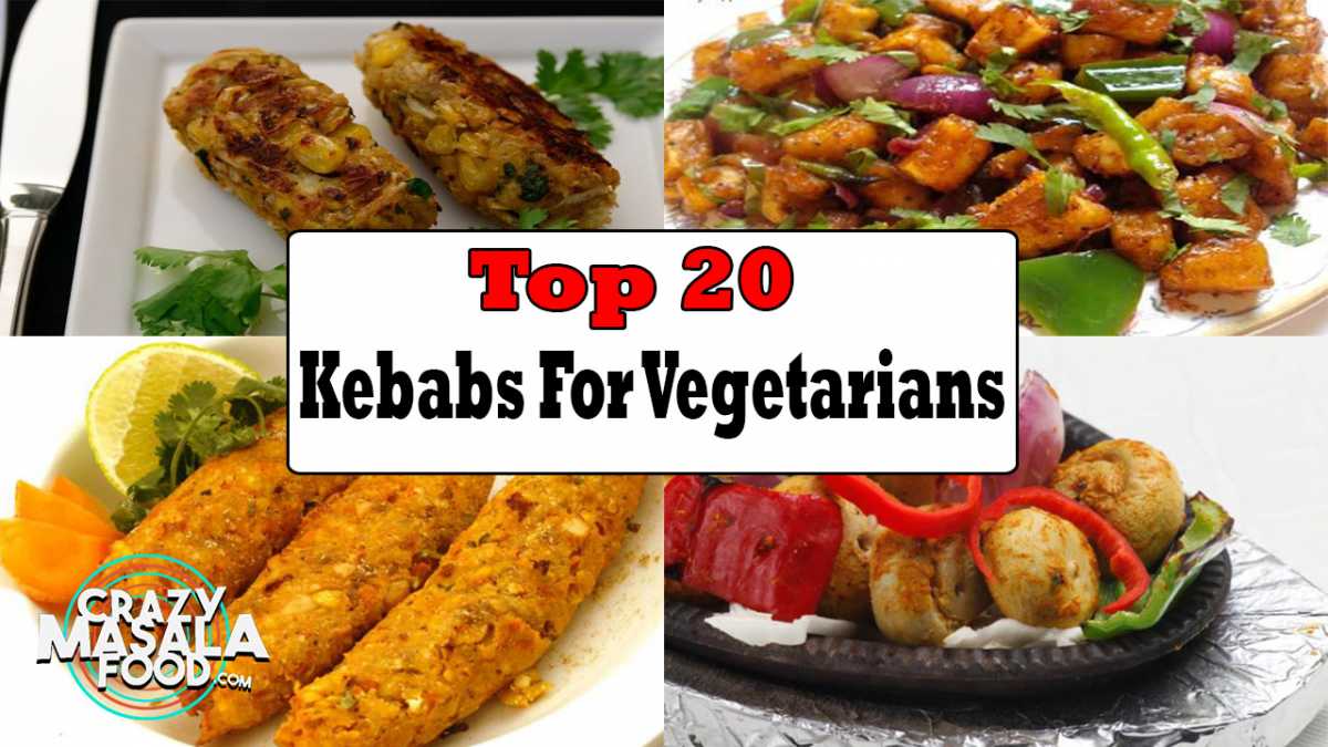 20 Kebabs For Vegetarians