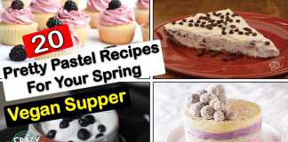 20 Pretty Pastel Recipes For Your Spring Vegan Supper