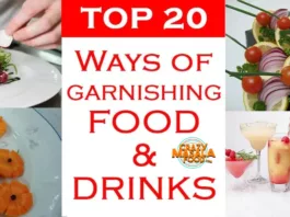Top 20 Ways Of Garnishing Foods And Drinks