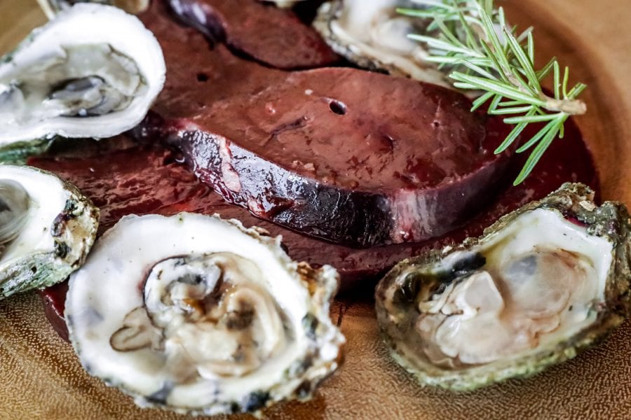 Oysters And Liver