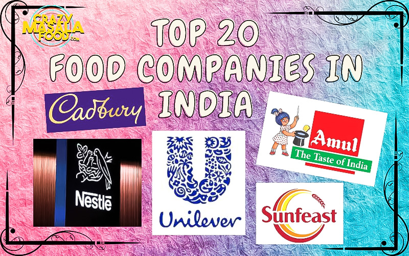 top 20 food companies in india