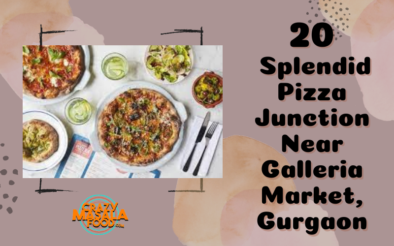 20 Splendid Pizza Junction Near Galleria Market Gurgaon