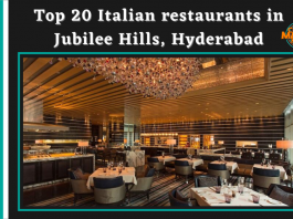Top 20 Italian restaurants in Jubilee Hills Hyderabad