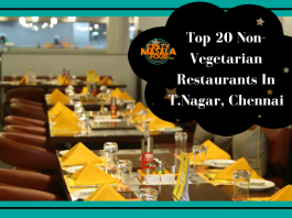 Top 20 Non Vegetarian Restaurants In T.Nagar Chennai