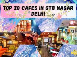 top 20 cafes in gtb nagar delhi