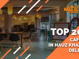 Top 20 Cafe In Hauz Khas Delhi