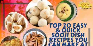 top 20 easy quick sooji dish recipes