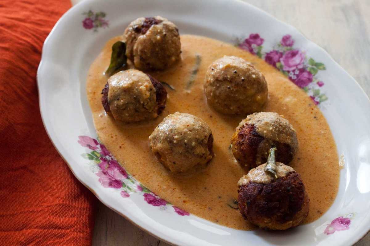 Raw Papaya And Carrot Kofte