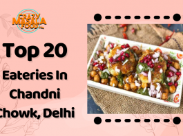 Top 20 Eateries In Chandni Chowk Delhi
