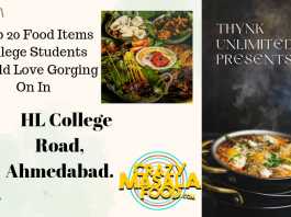 Top 20 Food Items College Students Would