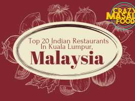 Top 20 Indian Restaurants In Kuala Lumpur