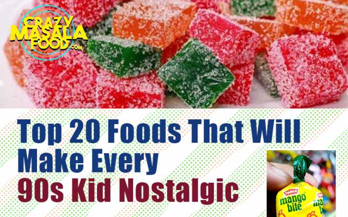 Top 20 Foods That Will Make Every 90s Kid Nostalgic