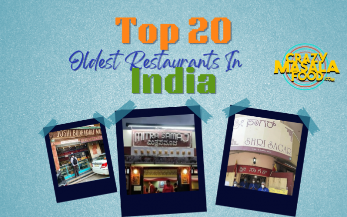 Top 20 Oldest Restaurants In India 1