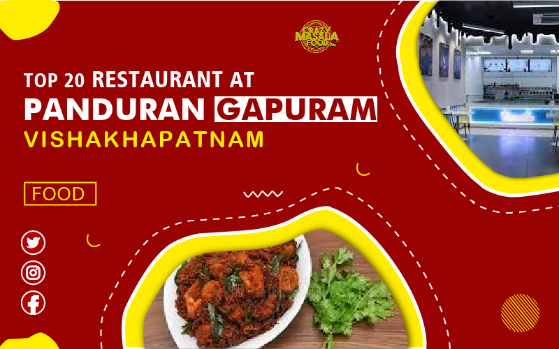 Top 20 Restaurants At Pandurangapuram Vishakhapatnam 01