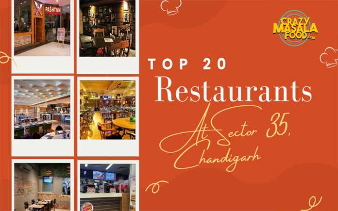 Top 20 Restaurants At Sector 35 Chandigarh