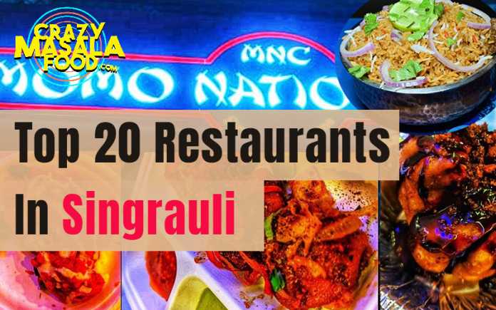 Top 20 Restaurants In Singrauli
