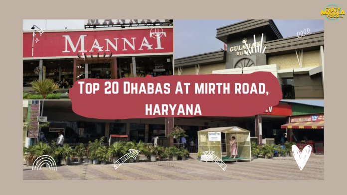 top 20 dhabas at mirth road haryana