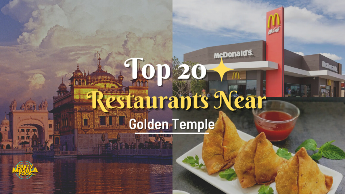 top 20 restaurants near golden temple