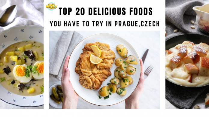 top 20 delicious foods you have to try in pragueczech