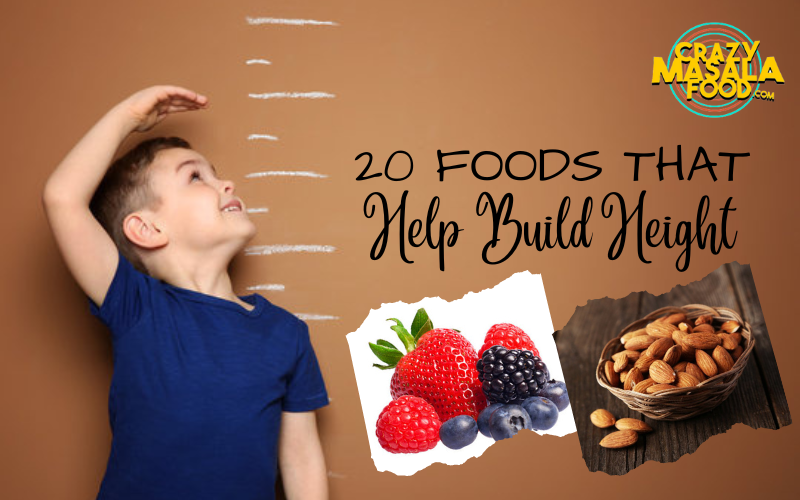 20 foods that help build height