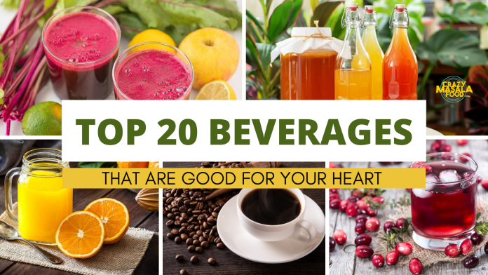 top 20 beverages that good for your heart top 20 beverages that good for your heart