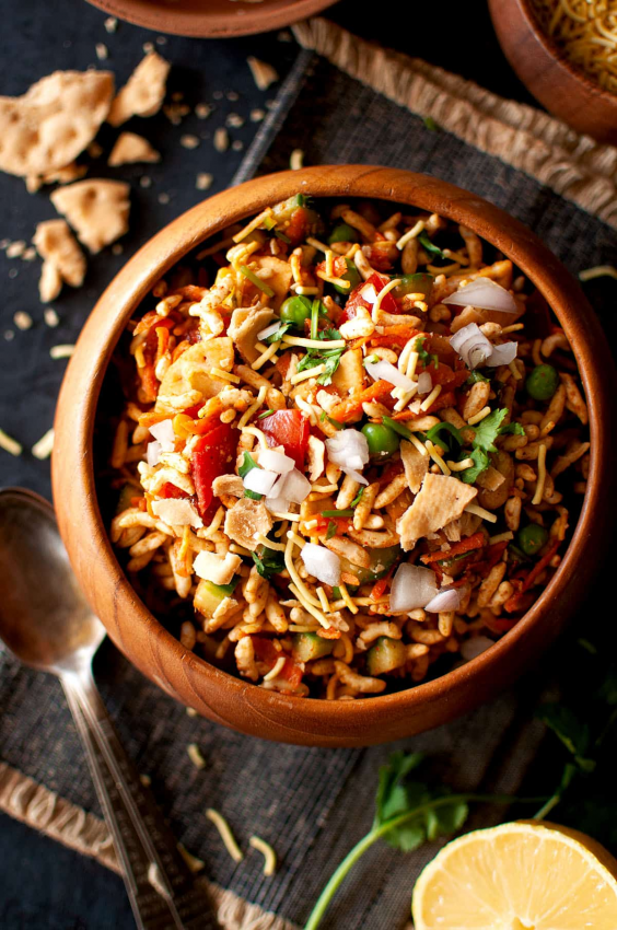10. Lemon Vegetable Bhel