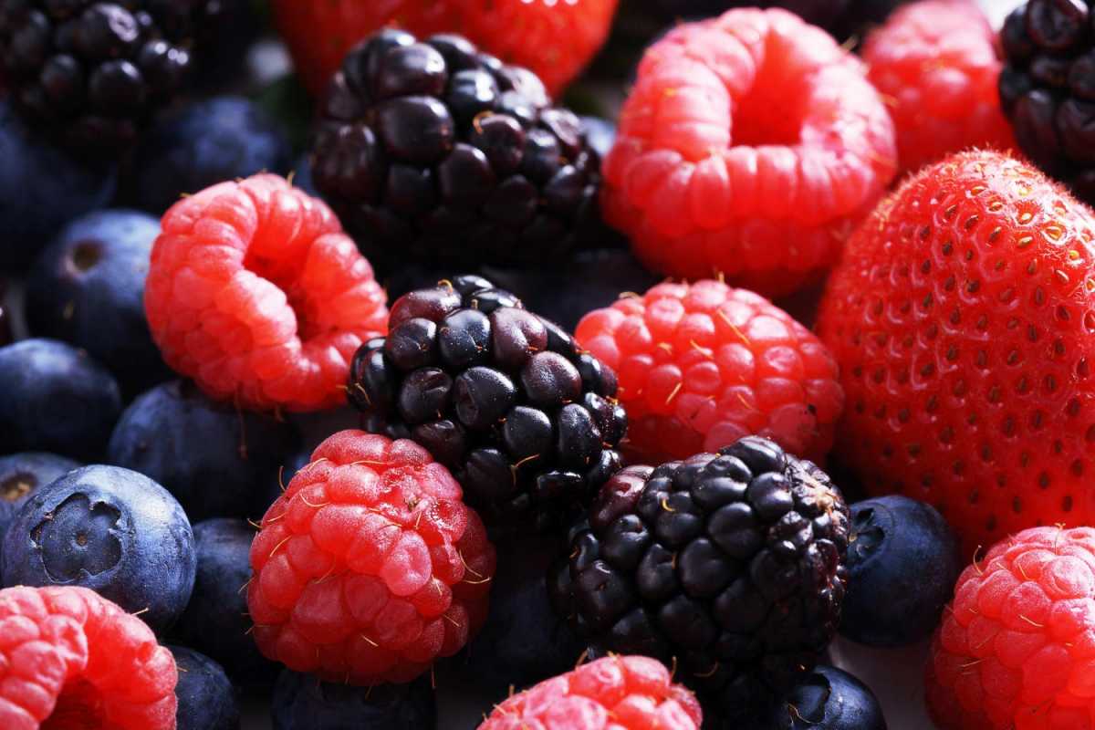 15. Blueberries or raspberries