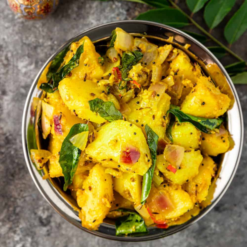 15. Simple Aloo Sabzi