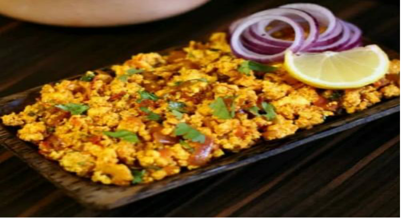 2. Paneer Bhurji
