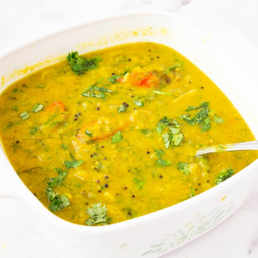6. Moong Dal Yellow Lentil Dal