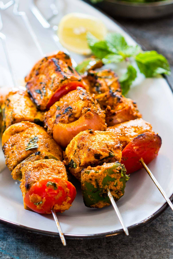 8. Tandoori Paneer Tikka