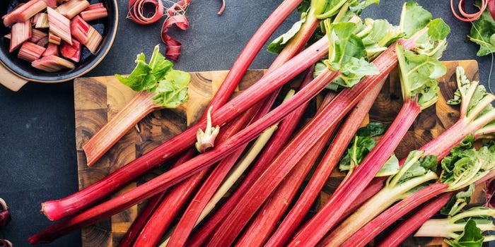 9. Rhubarb
