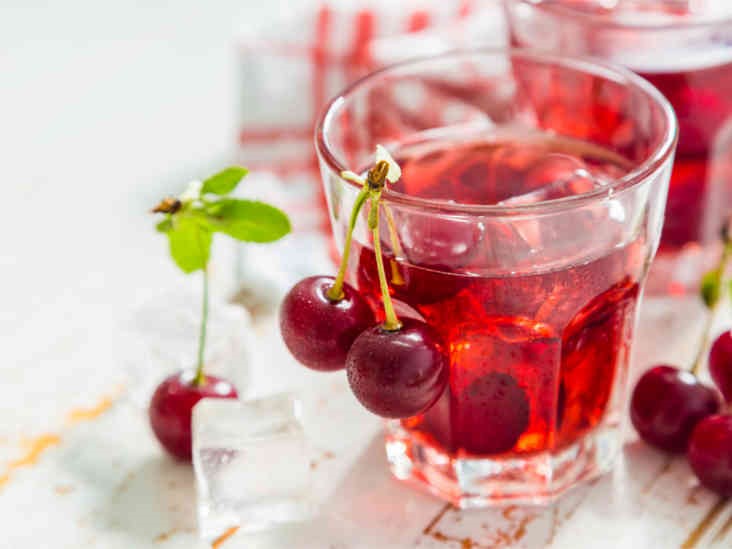 9. Tart cherry juice