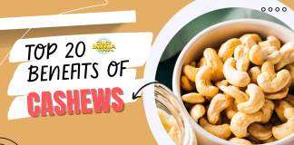 top 20 benefits of cashews