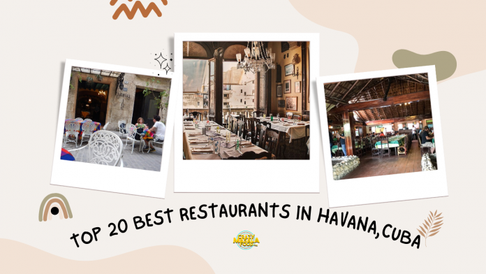 top 20 best restaurants in havanacuba top 20 best restaurants in havanacuba