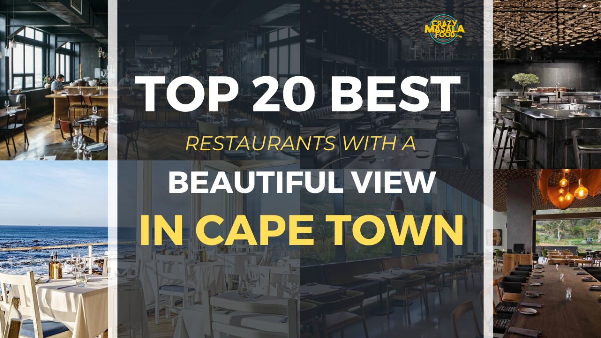 top 20 best restaurants with a beautiful view in cape town