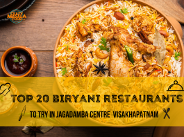 top 20 biryani restaurants to try in jagadamba centre visakhapatnam