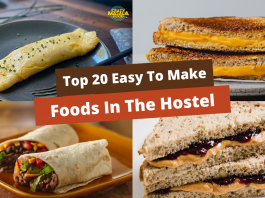 top 20 easy to make foods in the hostel