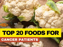 top 20 foods for cancer patients