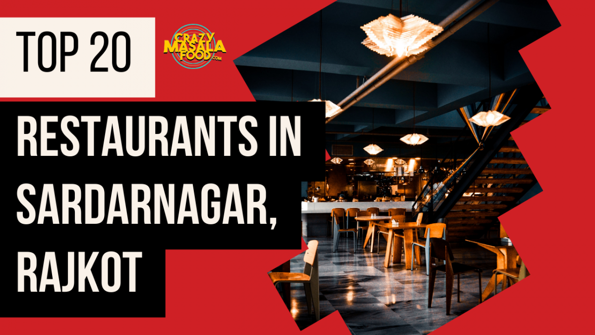 top 20 restaurants in sardarnagar rajkot