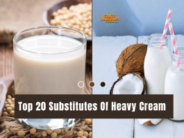 top 20 substitutes of heavy cream