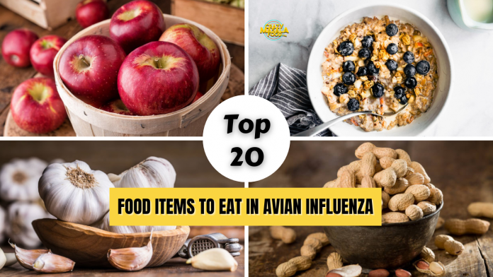 top 20 food items to eat in avian influenza