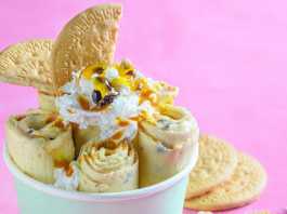 Parchita Pie Ice Cream Roll