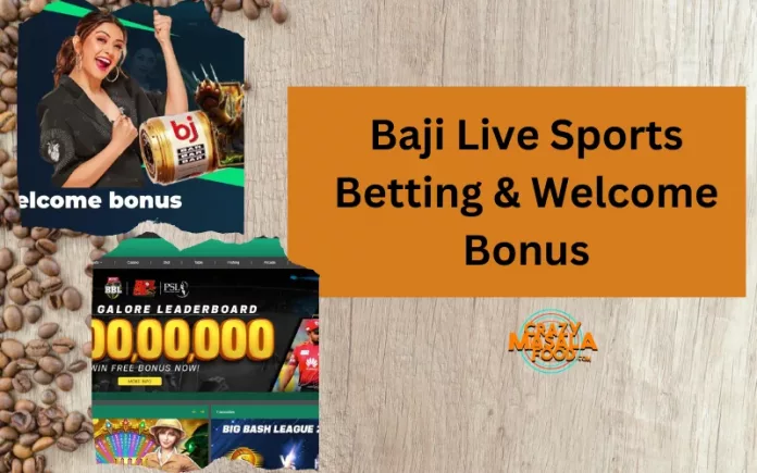 Baji Live Sports Betting & Welcome Bonus