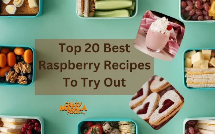 Top 20 Best Raspberry Recipes To Try Out