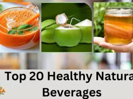 Top 20 Healthy Natural Beverages