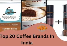 Top 20 Coffee Brands In India