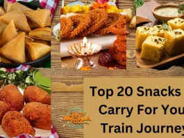 Top 20 Snacks To Carry For Your Train Journey