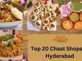 Top 20 Chaat Shops In Hyderabad